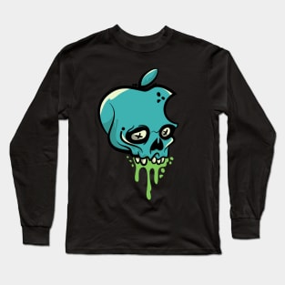 APPLE ZOMBIE ART VECTOR,EPS,PNG Long Sleeve T-Shirt